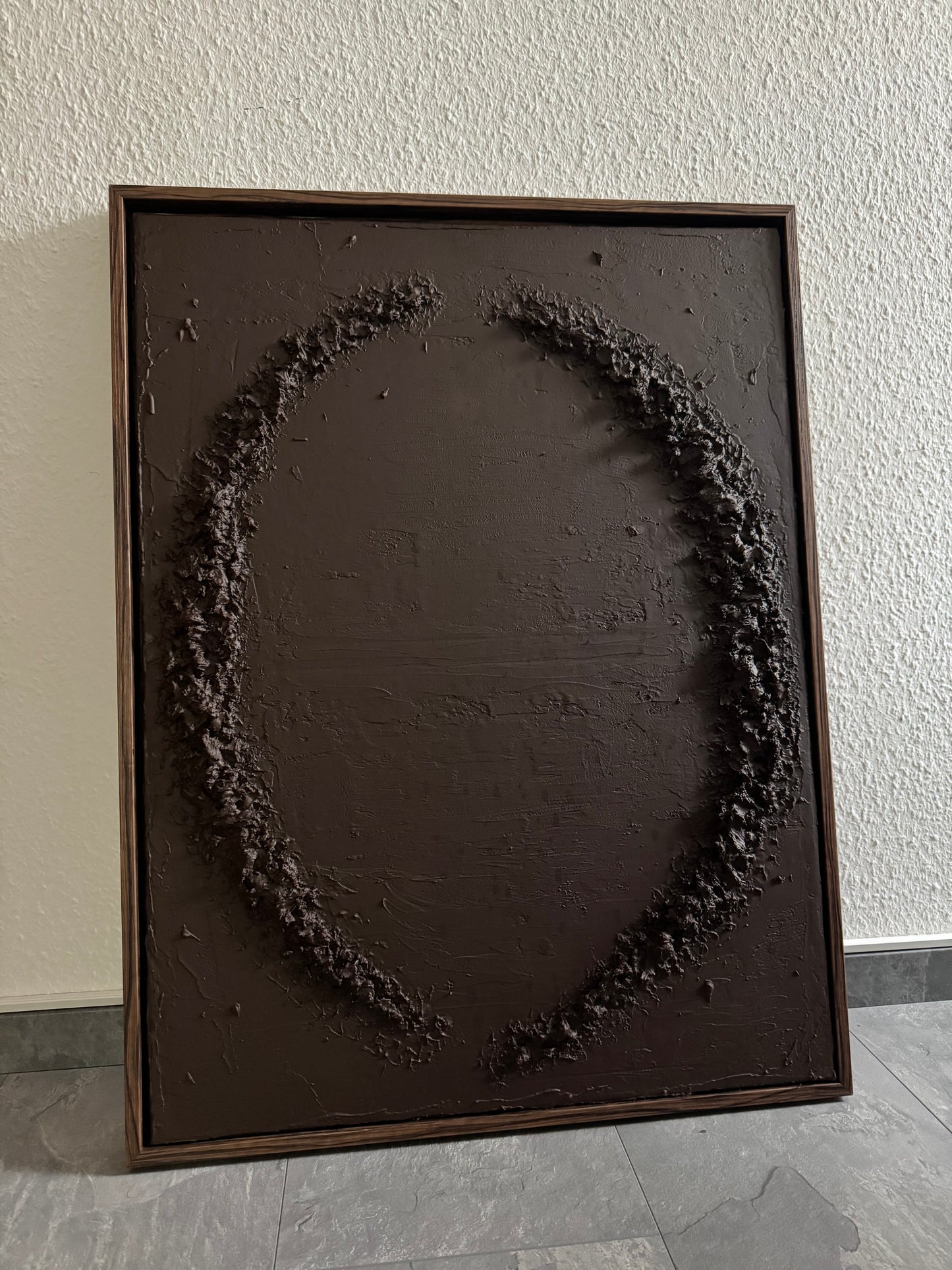Strukturbild CIRCLE in Braun