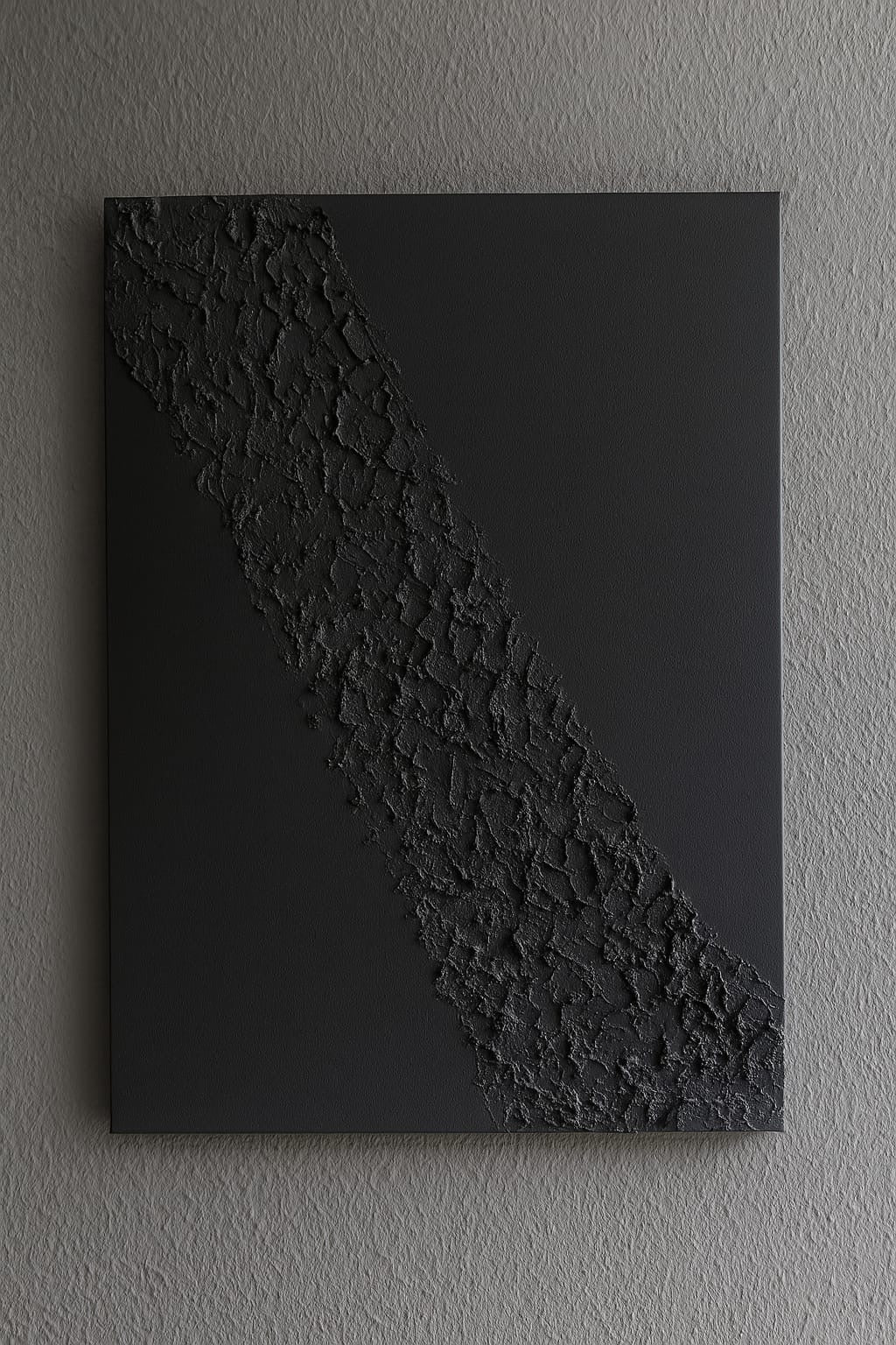 Strukturbild EROSION in Schwarz