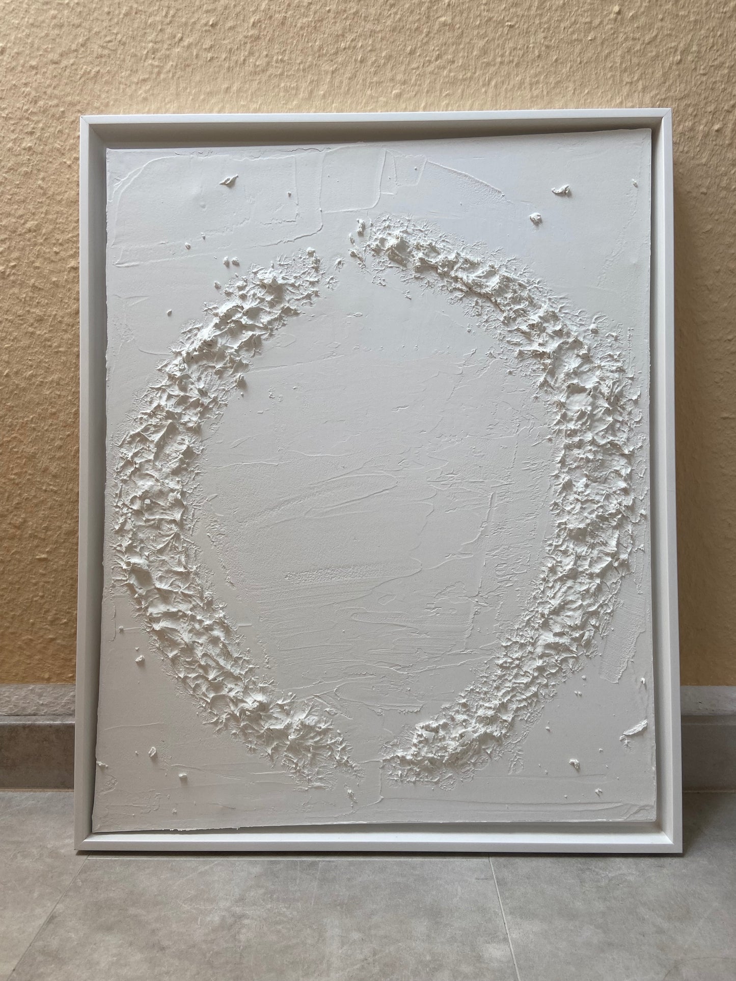 Strukturbild CIRCLE in Weiß