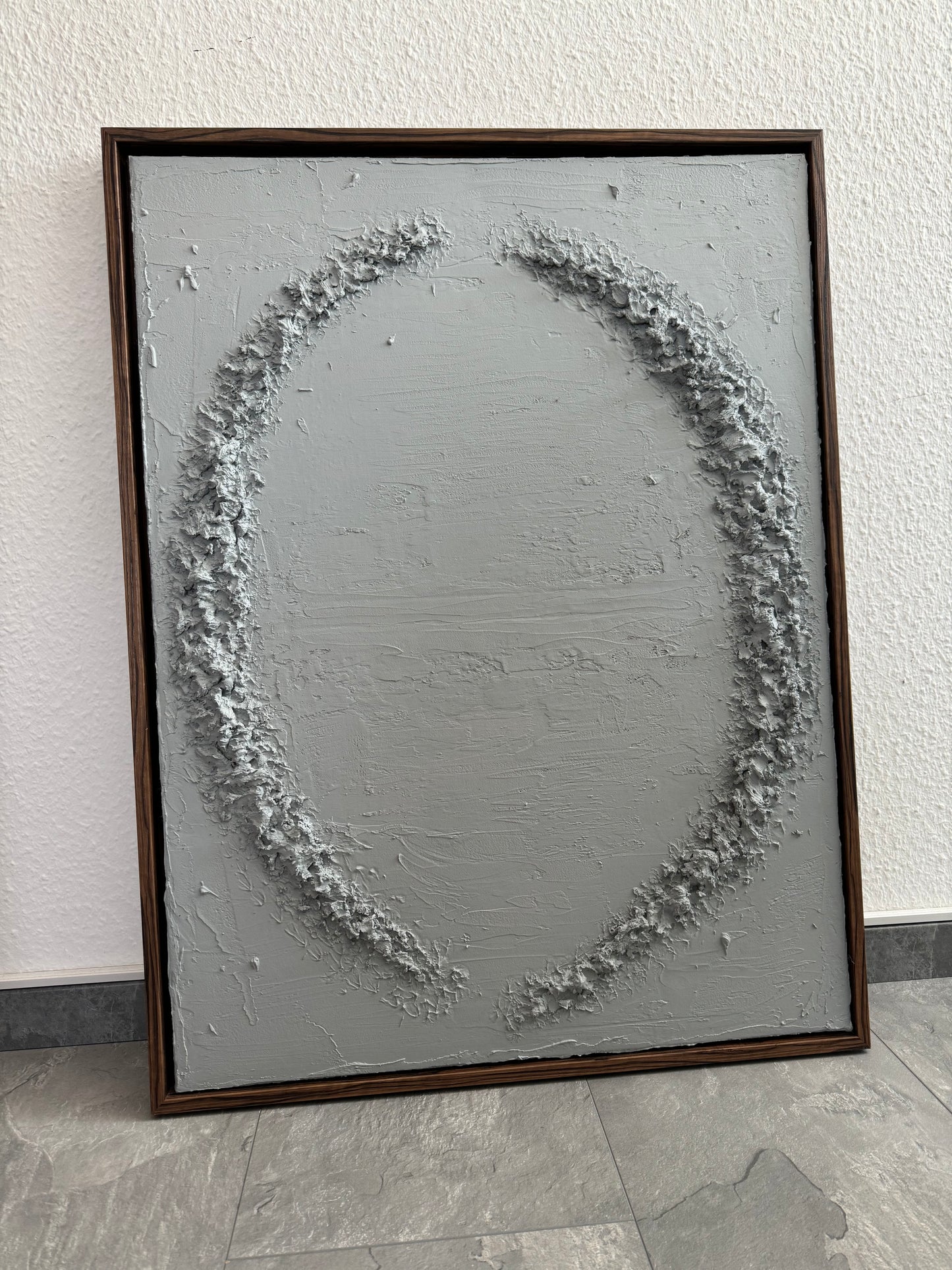 Strukturbild EYE in Grau