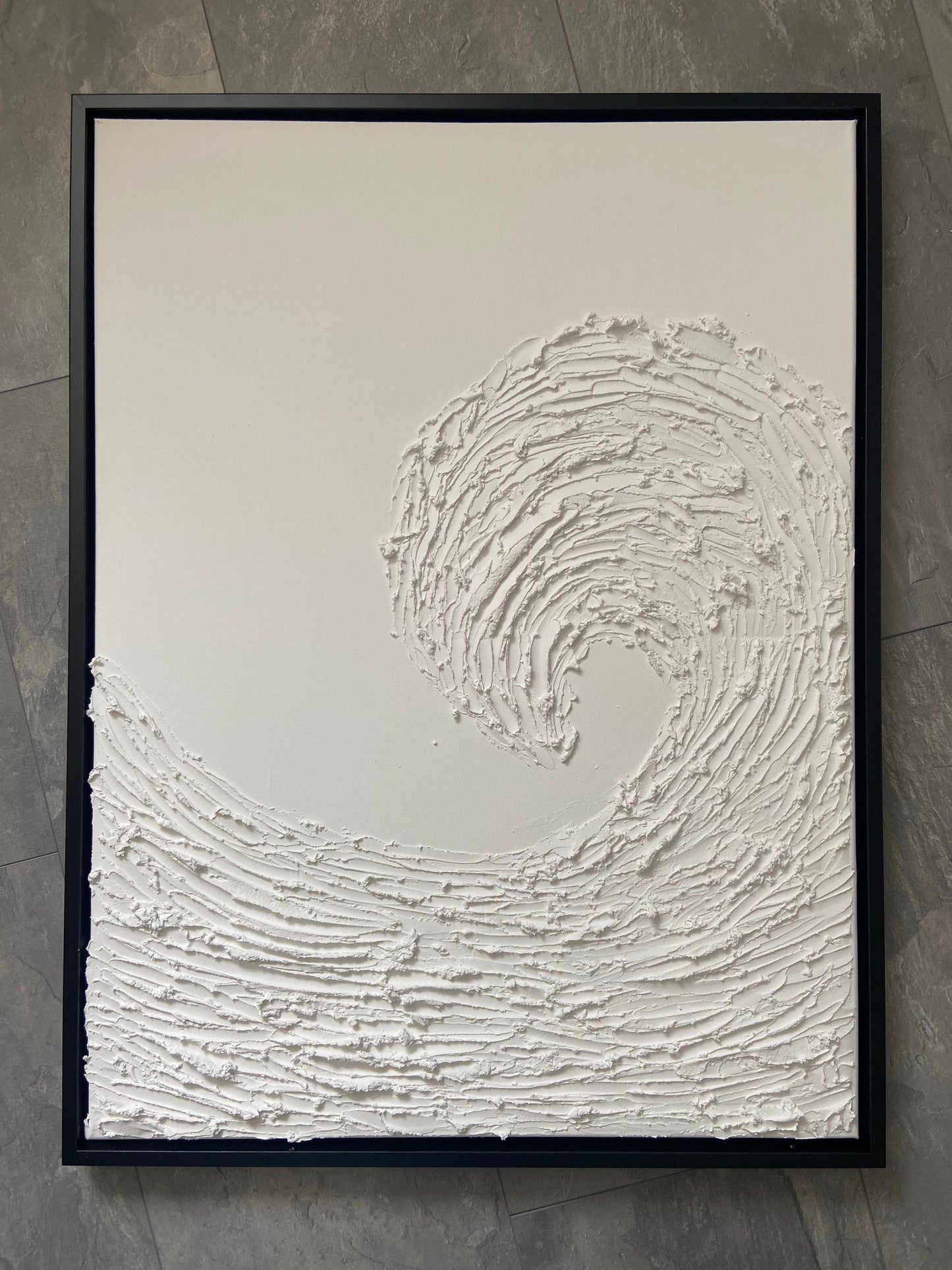 Strukturbild WAVE in Weiß