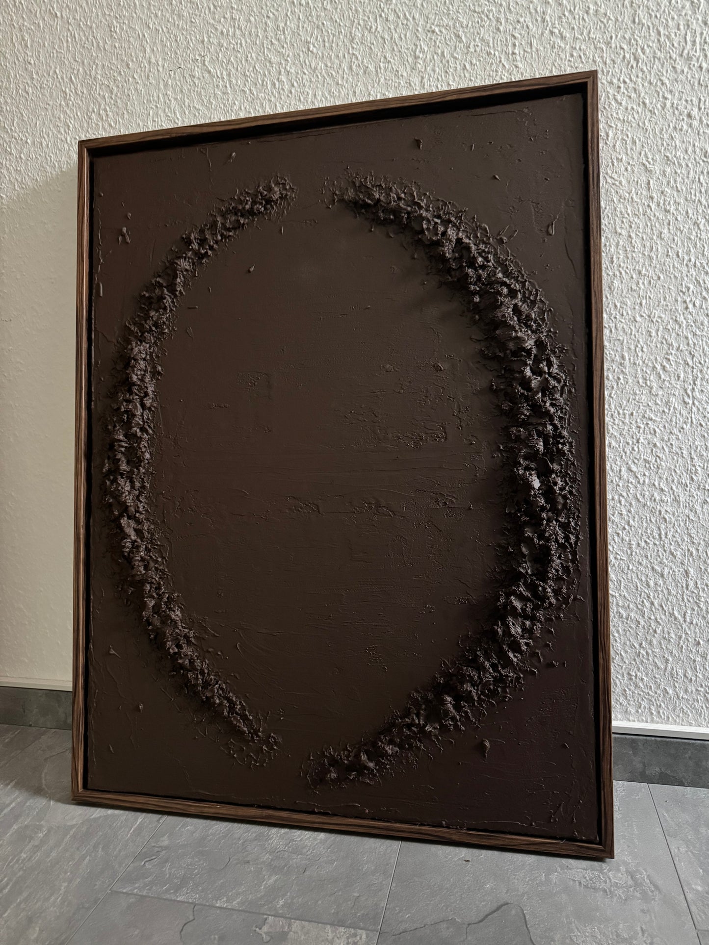 Strukturbild CIRCLE in Braun