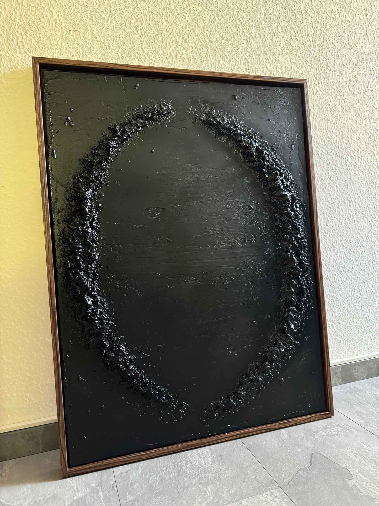 Strukturbild CIRCLE in Schwarz