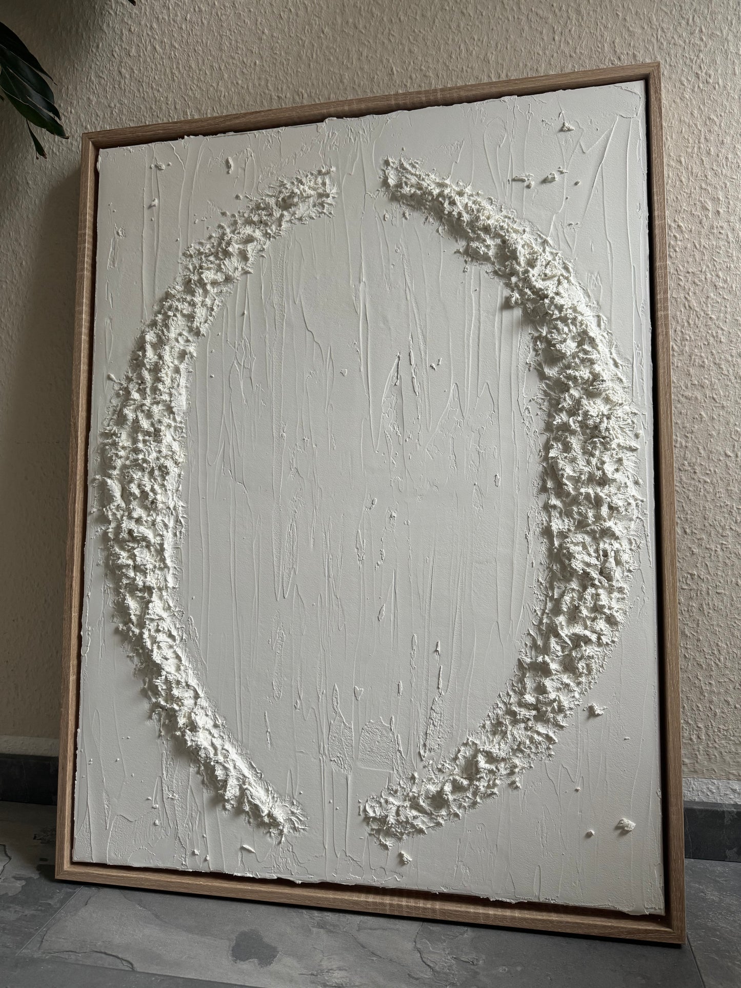 Strukturbild CIRCLE in Weiß