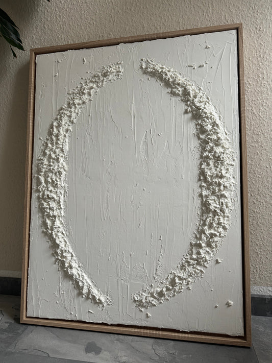 Strukturbild CIRCLE in Weiß