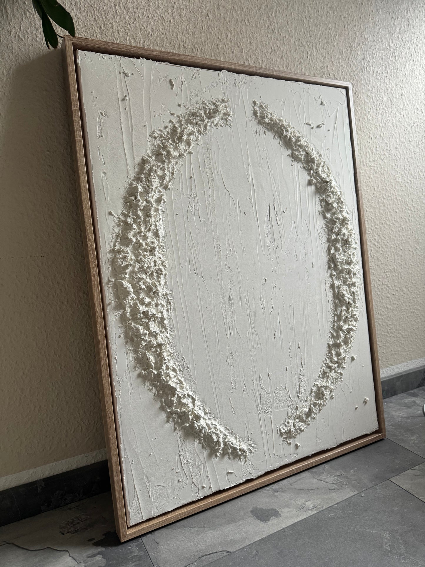 Strukturbild CIRCLE in Weiß