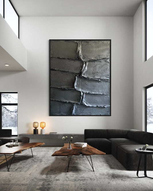 Strukturbild ENCASED in Schwarz