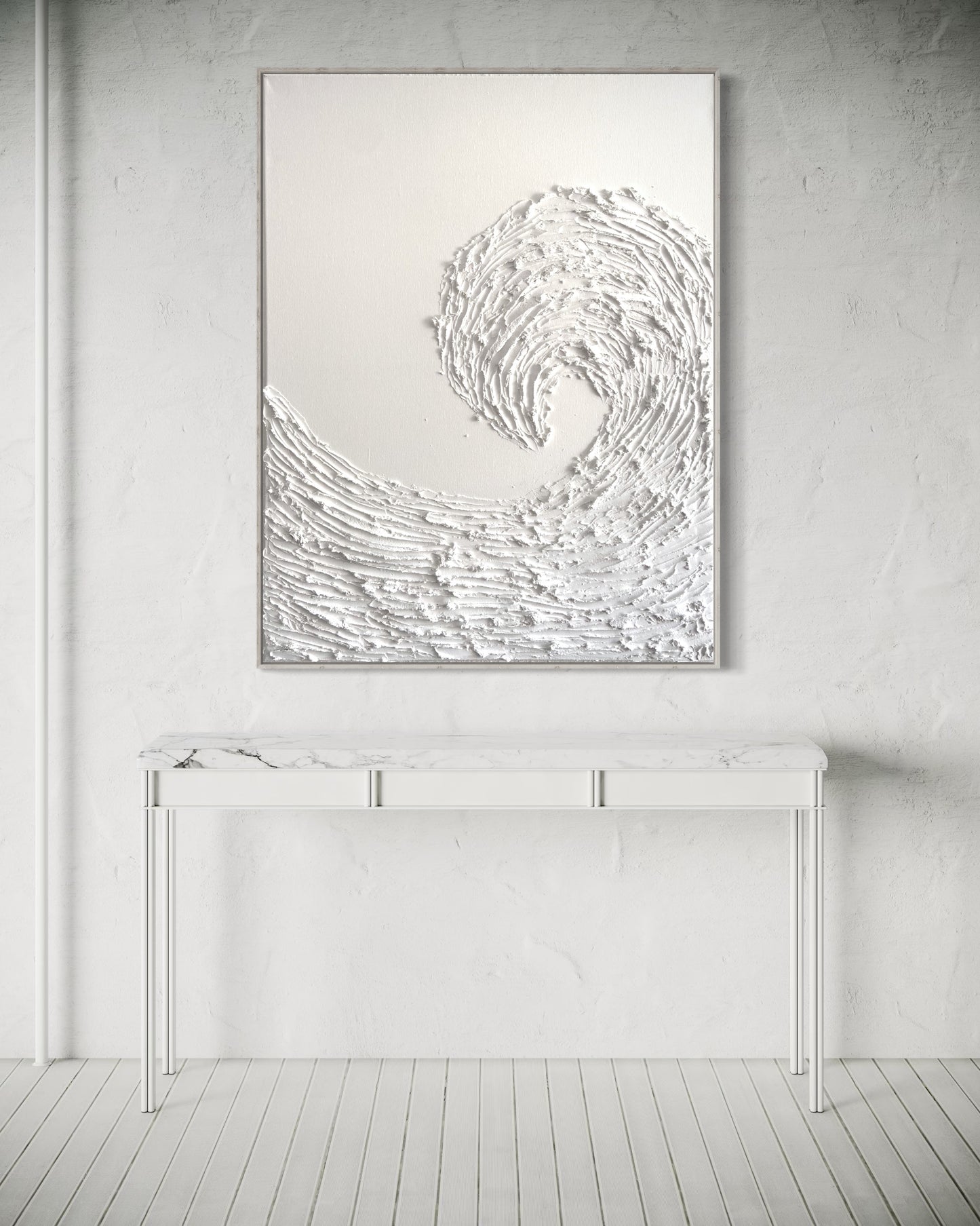 Strukturbild WAVE in Weiß