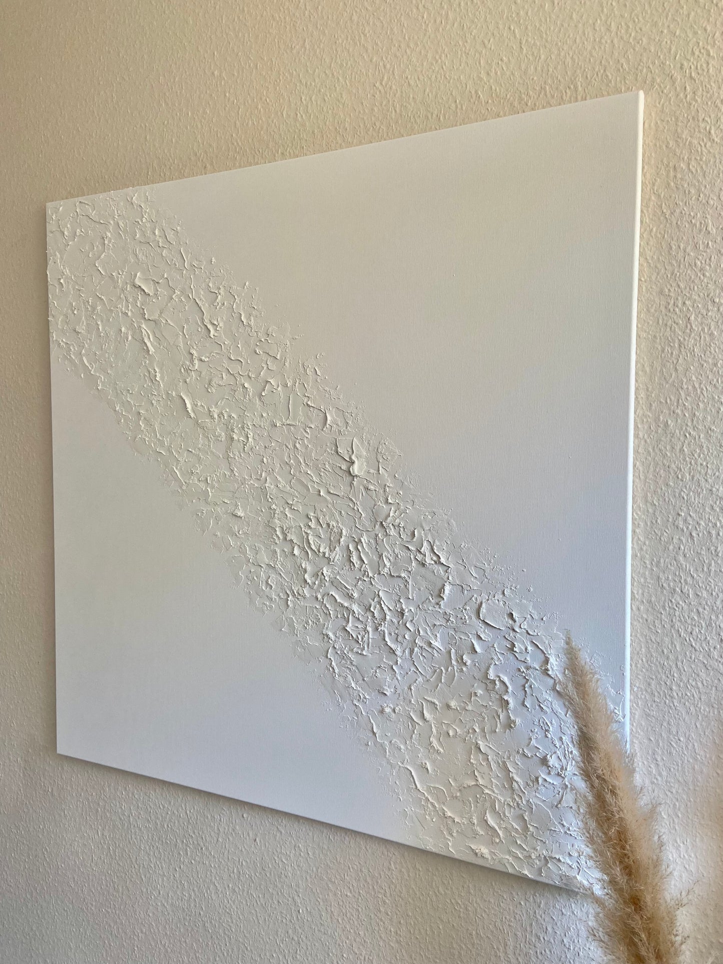 Strukturbild EROSION in Weiß