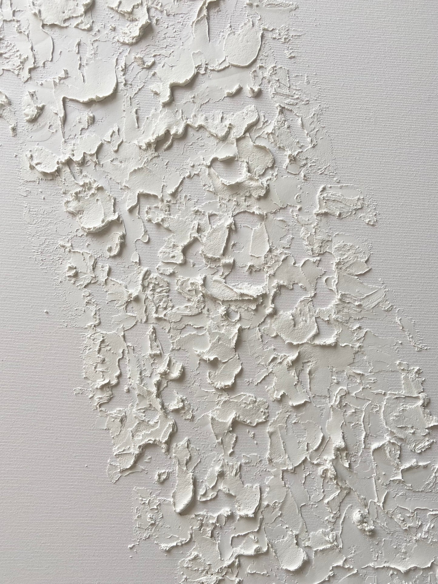 Strukturbild EROSION in Weiß
