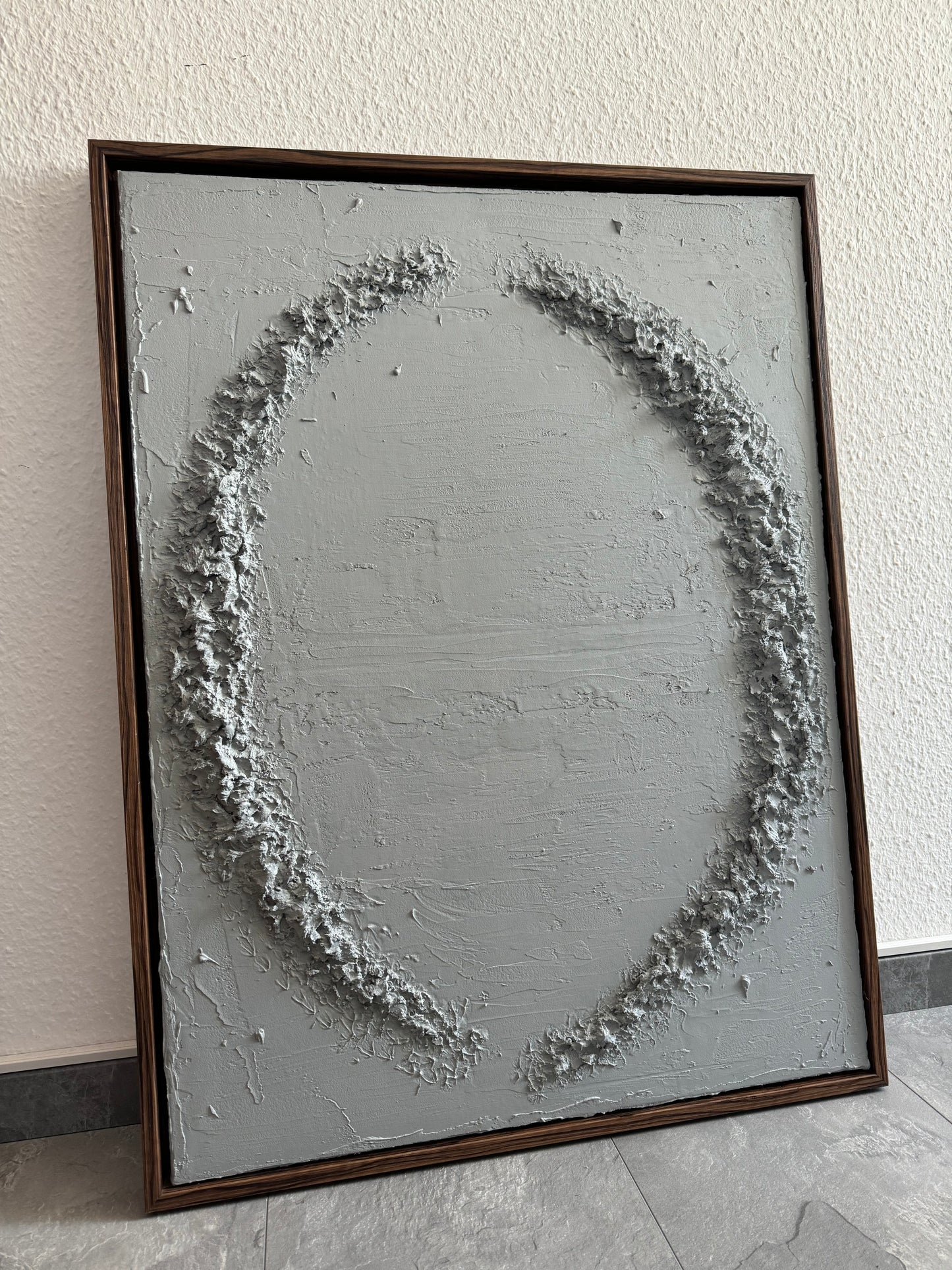 Strukturbild CIRCLE in Grau