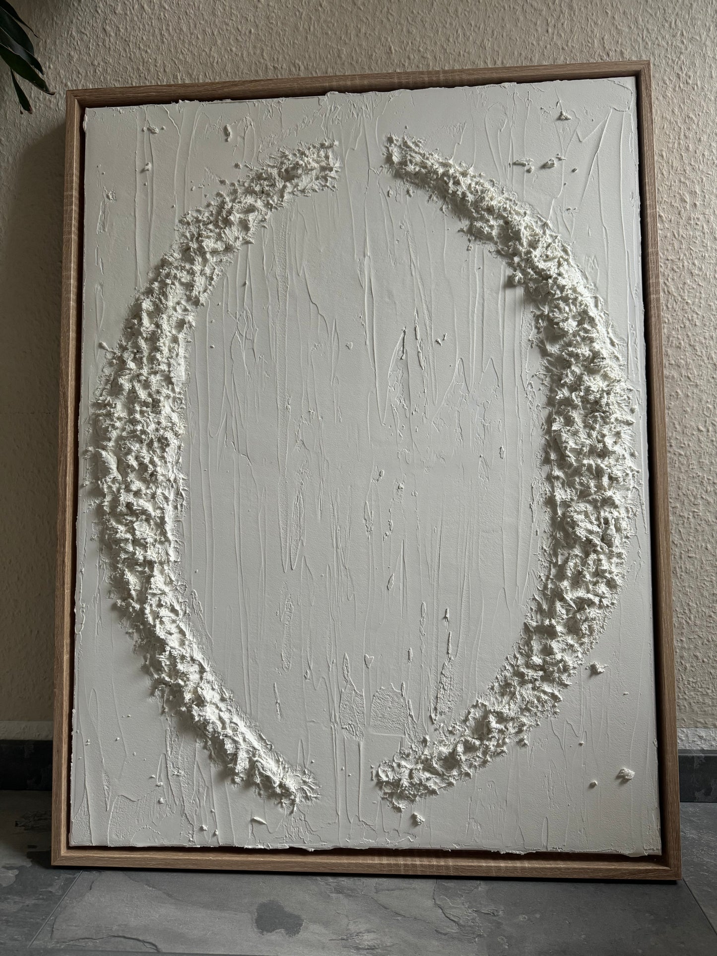 Strukturbild CIRCLE in Weiß