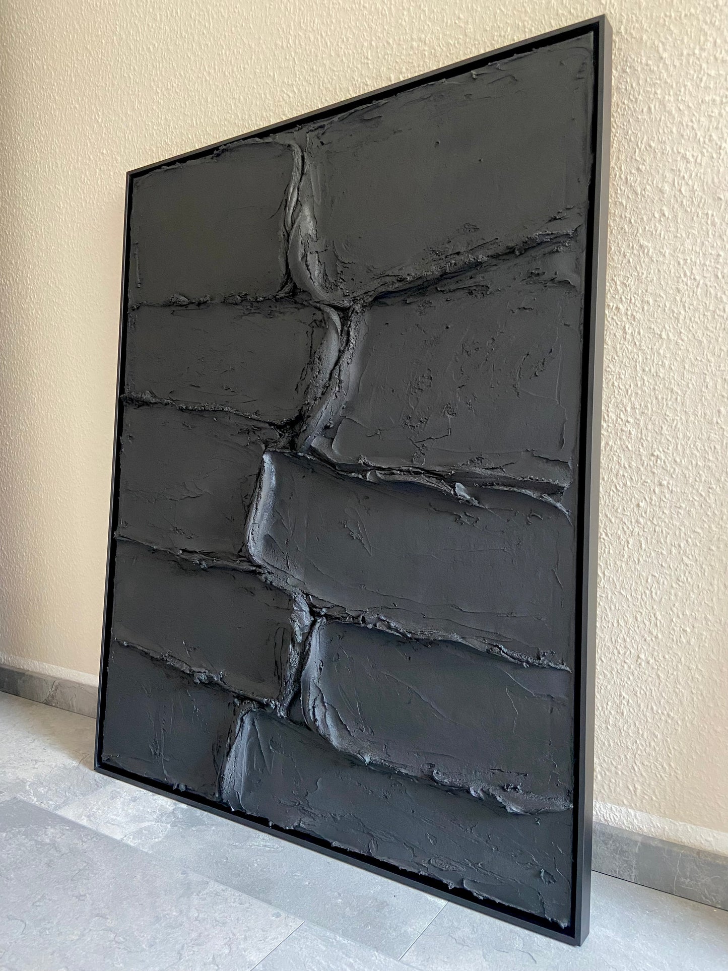 Strukturbild LAYER in Schwarz